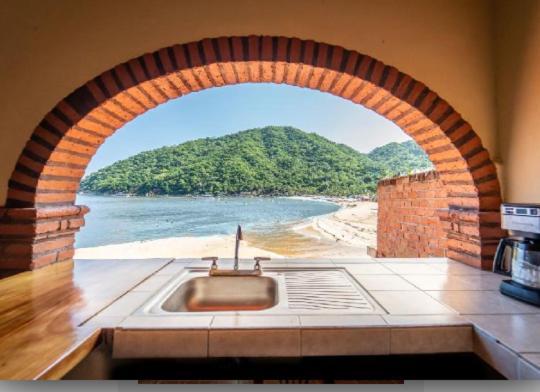 Vila Casa Frente Al Mar Yelapa Exteriér fotografie